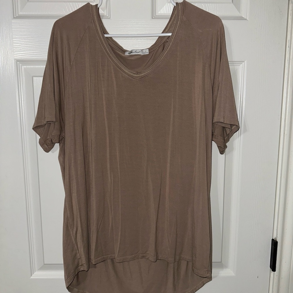 Another Love Tan Short Sleeve Tee